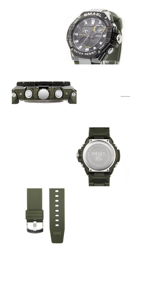 Digital Alloy Electronic Watch Men.