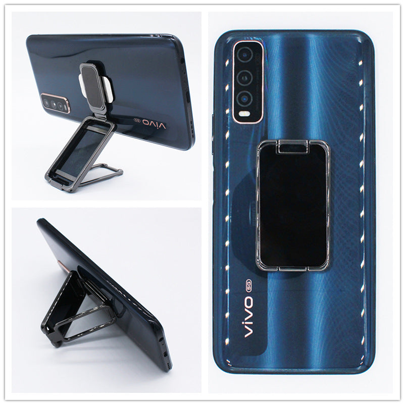 Foldable Mobile Phone Holder Ring Buckle Retractable Desktop CellPhone Stand Car Magnetic Bracket Office Accessories.
