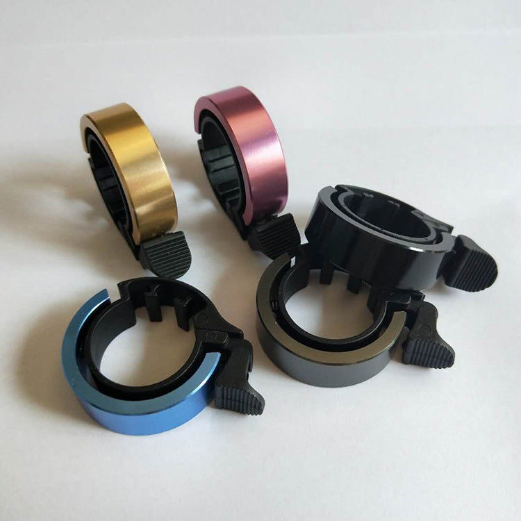 Aluminum Alloy Bicycle Bell For Children Adults Moutain Bike Universal Bike Horn Ring Sound Alarm Accessories For Safety Cycling.