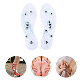 Magnet Magnetic Plus Elastomer Transparent Silicone Massage Insole Health Massage Insole Magnetic Therapy Anti-fatigue
