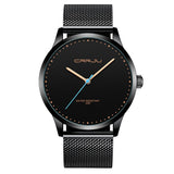 Stainless Steel Mesh Belt Fashion Watch Men.