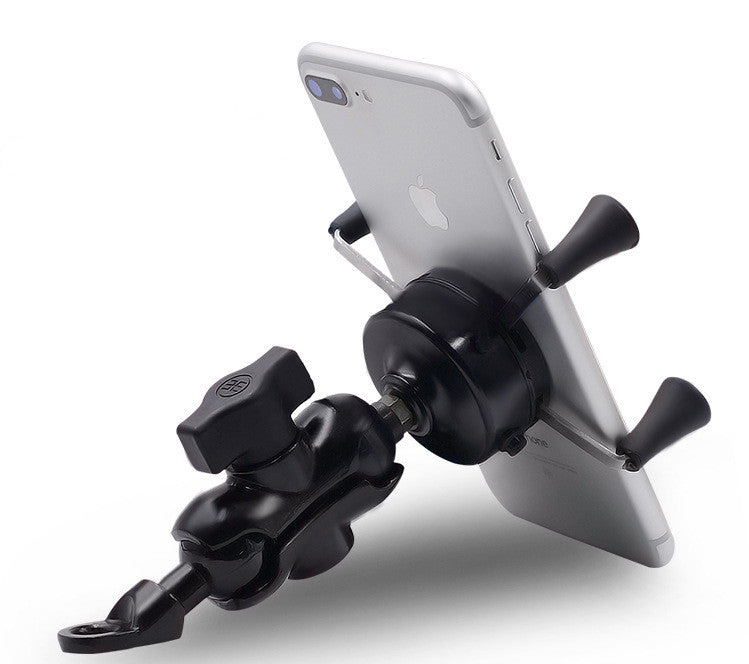 Motorcycle Mobile Phone Bracket Modification Electric Bike Bicycle Accessories Aluminum Alloy Base Bracket.