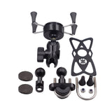 Motorcycle Mobile Phone Bracket Modification Electric Bike Bicycle Accessories Aluminum Alloy Base Bracket.