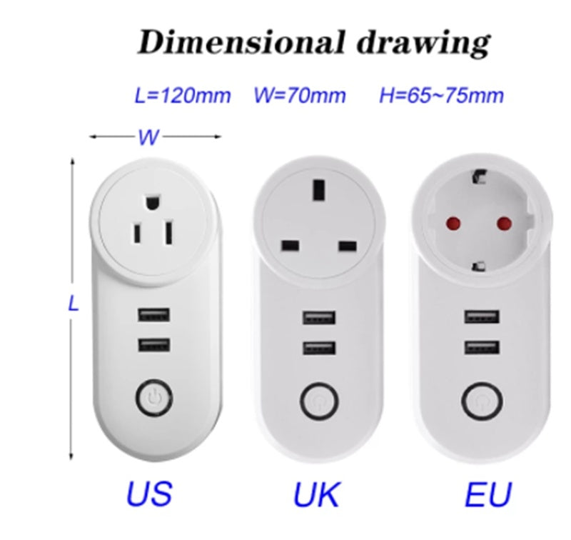 Wireless Power Wifi APP Control Timer Charger