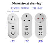 Wireless Power Wifi APP Control Timer Charger