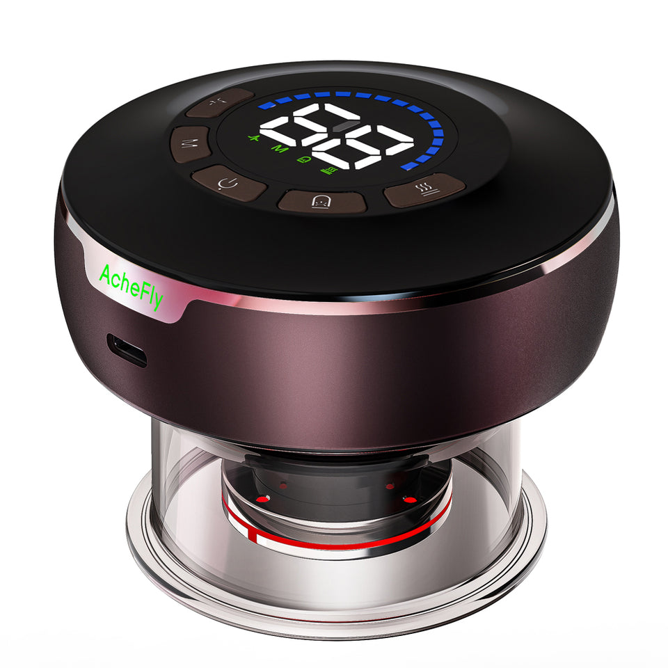 AcheFly Rechargeable Small Multifunctional Electric Gua Sha Scraping Massager Physical