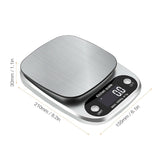 Digital Kitchen Food Diet Scale, Multifunction Weight Balance 22lbs 1g Kitchen Scale Stainless Steel