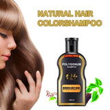Polygonum multiflorum black hair shampoo.