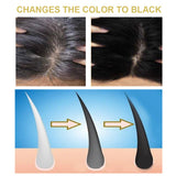 Polygonum multiflorum black hair shampoo.