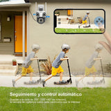 Hardline Security Cameras Dual Lens 2-in-1 Lenses - White