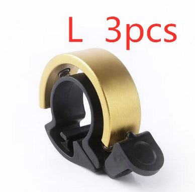 Aluminum Alloy Bicycle Bell For Children Adults Moutain Bike Universal Bike Horn Ring Sound Alarm Accessories For Safety Cycling.