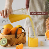 350ml Portable Blender Juicer Electric USB Rechargeable Mixer Smoothie Slushy Cup Juice