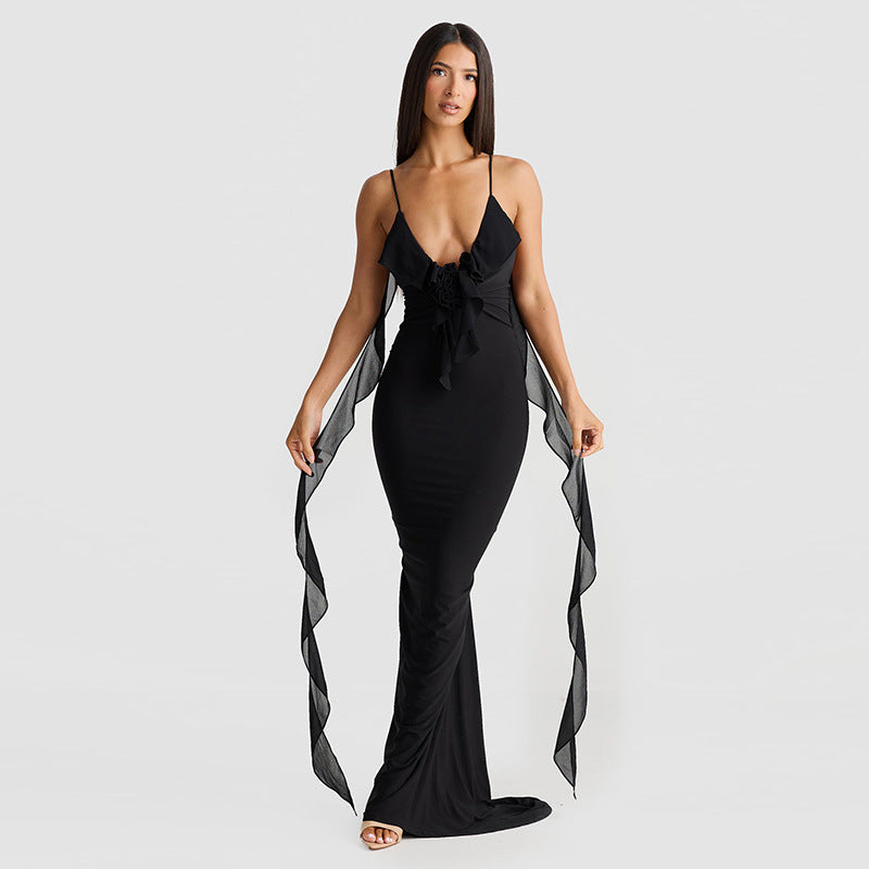 Women's Clothing Fashion Suspenders Dress Women.