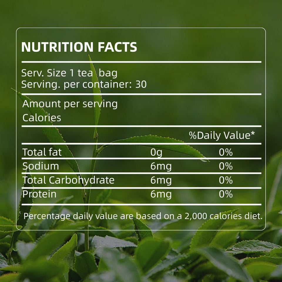 Custom Formula Green Tea Bag Herbal Supplements Manufacturer OEM ODM Certified