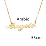 Necklace Alloy Pendant Font Fascinating Pendant Custom Name Necklace Personalized Necklace