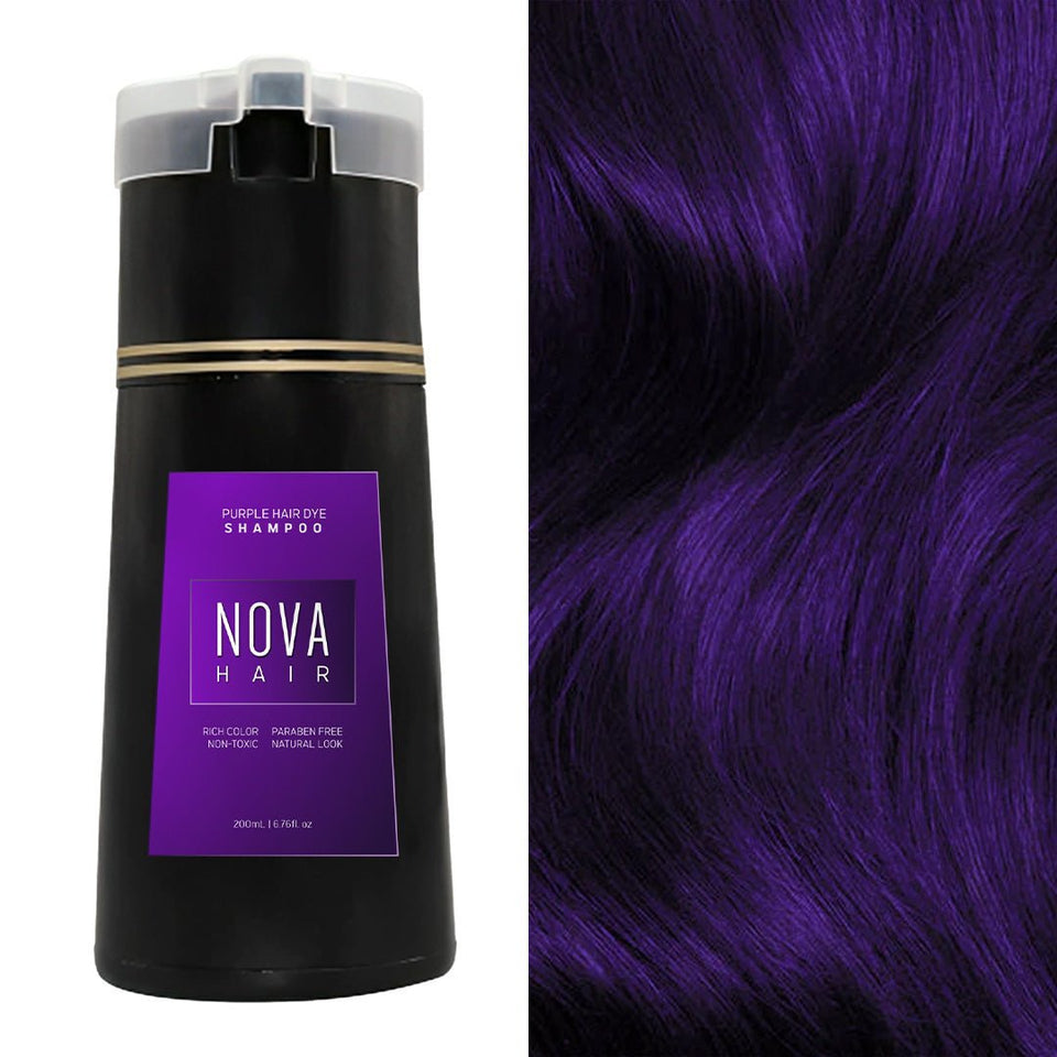 Hair Dyeing Hair Care Shampoo 3-in-1 Natural Fast White Hair Dyed Black Hair
