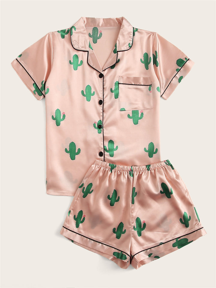 Household Clothing Pajama Set For Women.