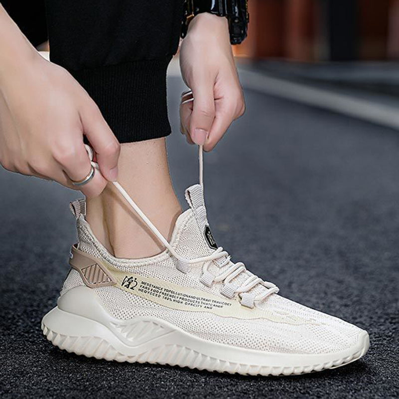 Men Sneakers Lightweight Breathable Walking Shoes Men.
