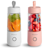 350ml Portable Blender Juicer Electric USB Rechargeable Mixer Smoothie Slushy Cup Juice