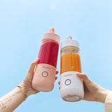 350ml Portable Blender Juicer Electric USB Rechargeable Mixer Smoothie Slushy Cup Juice