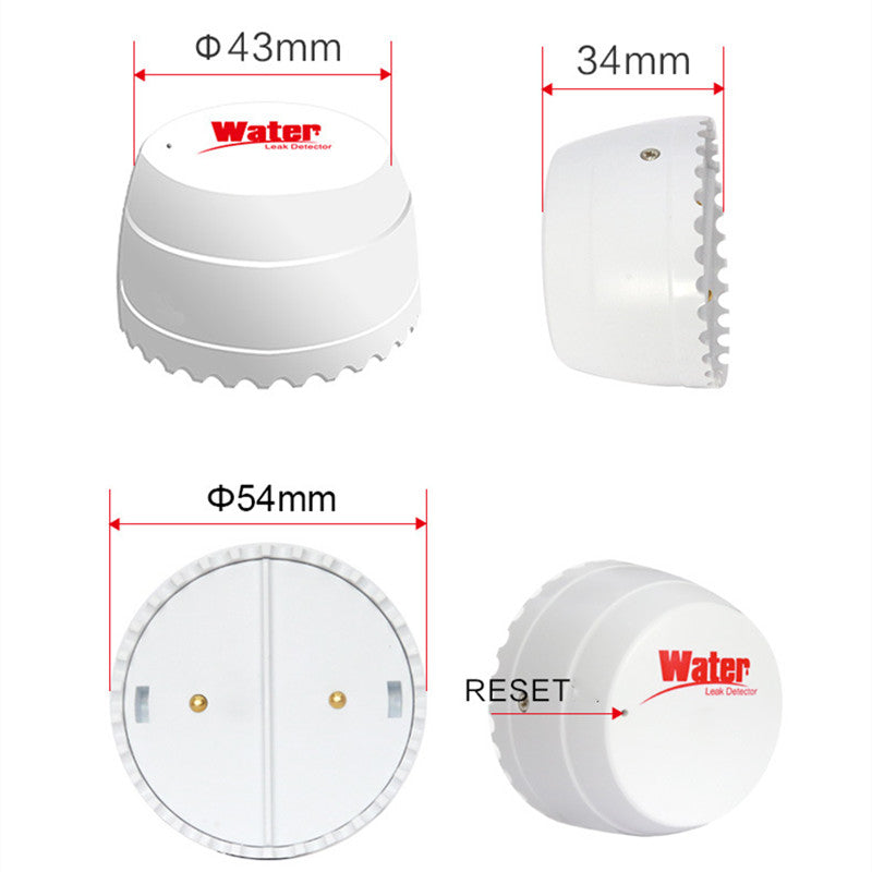 WiFi Smart Leakage Alarm Home Overflow Flood Detector With Buzzer