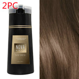 Hair Dyeing Hair Care Shampoo 3-in-1 Natural Fast White Hair Dyed Black Hair.