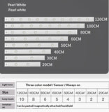 USB LED Night Light Motion Sensor Wireless Thin LED Wine Cooler Light For Kitchen Cabinet Bedroom Wardrobe Indoor Lighting