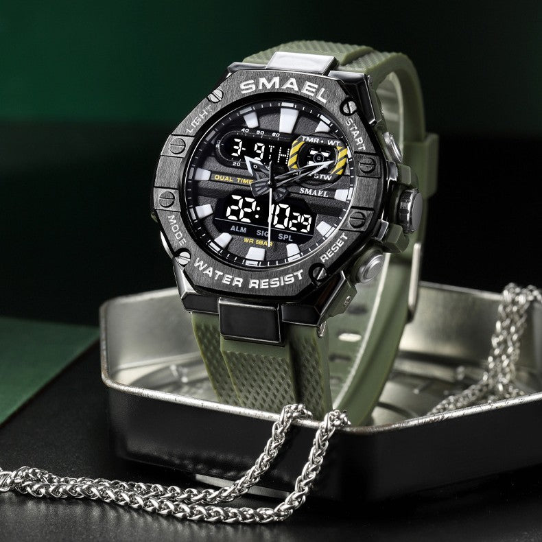 Digital Alloy Electronic Watch Men.