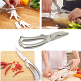 Knives Kitchen Shears Stainless Steel Poultry Fish Chicken Bone Scissors Kitchen