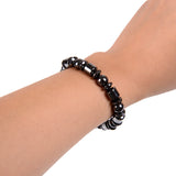 Weight Loss Magnet Bracelets For Women Men Pentagram Stone Magnetic Therapy Bracelets Pain Relief Slimming Health Jewelry