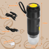 1Pc Portable Electric Espresso Machine Cordless Coffee Maker Self Heating Car Espresso Maker With Anti Dry