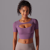 Fitness Double Layer Yoga Clothing Top Women.