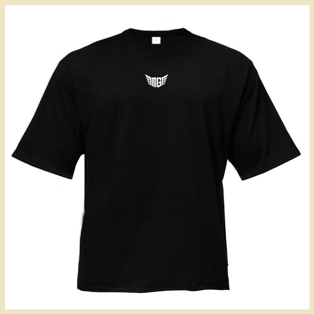 Oversized T Shirt Men's Drop-Shoulder Short Pajamas