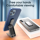 Foldable Mobile Phone Holder Ring Buckle Retractable Desktop CellPhone Stand Car Magnetic Bracket Office Accessories.