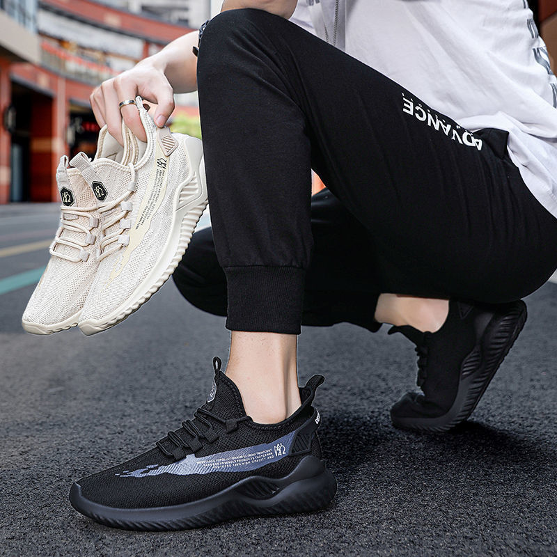 Men Sneakers Lightweight Breathable Walking Shoes Men.