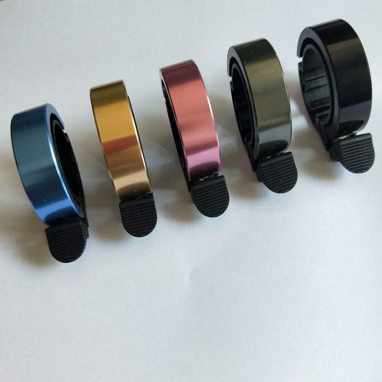 Aluminum Alloy Bicycle Bell For Children Adults Moutain Bike Universal Bike Horn Ring Sound Alarm Accessories For Safety Cycling.