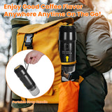 1Pc Portable Electric Espresso Machine Cordless Coffee Maker Self Heating Car Espresso Maker With Anti Dry