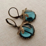 Fashion Jewelry Women's Earrings Hanging Vintage Dragonfly Pendant Earring Boho Chakra