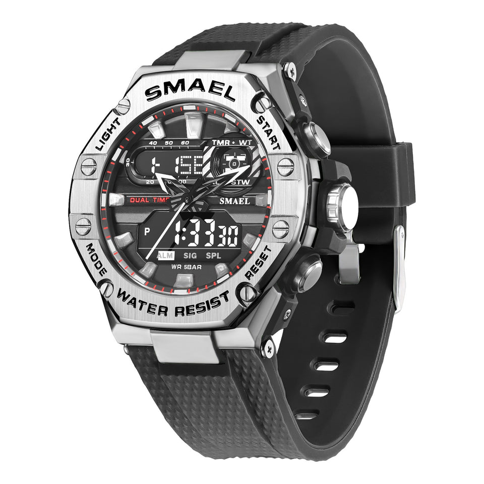 Digital Alloy Electronic Watch Men.