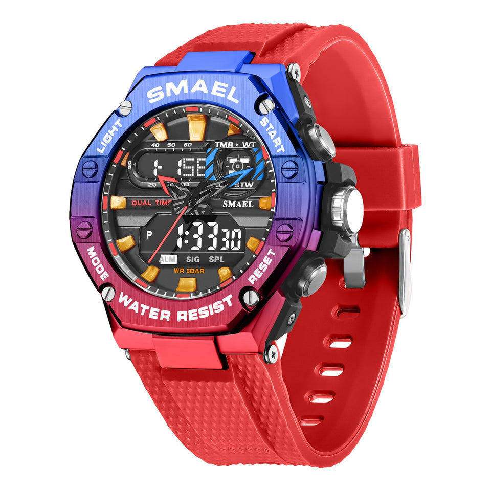 Digital Alloy Electronic Watch Men.
