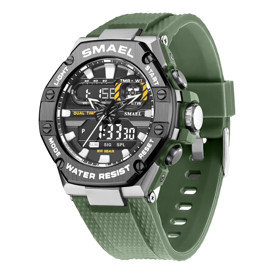 Digital Alloy Electronic Watch Men.