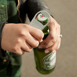 Creative Large Magnetic Zipper Bottle Opener Beer Bottle Opener With Refrigerator Sticker