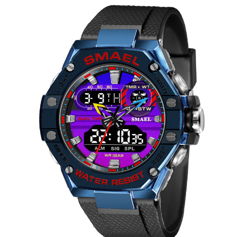 Digital Alloy Electronic Watch Men.