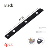 USB LED Night Light Motion Sensor Wireless Thin LED Wine Cooler Light For Kitchen Cabinet Bedroom Wardrobe Indoor Lighting