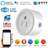 WiFi Smart Plug Outlet Wireless Smart Socket APP Remote Voice Control Timer Alexa Google US
