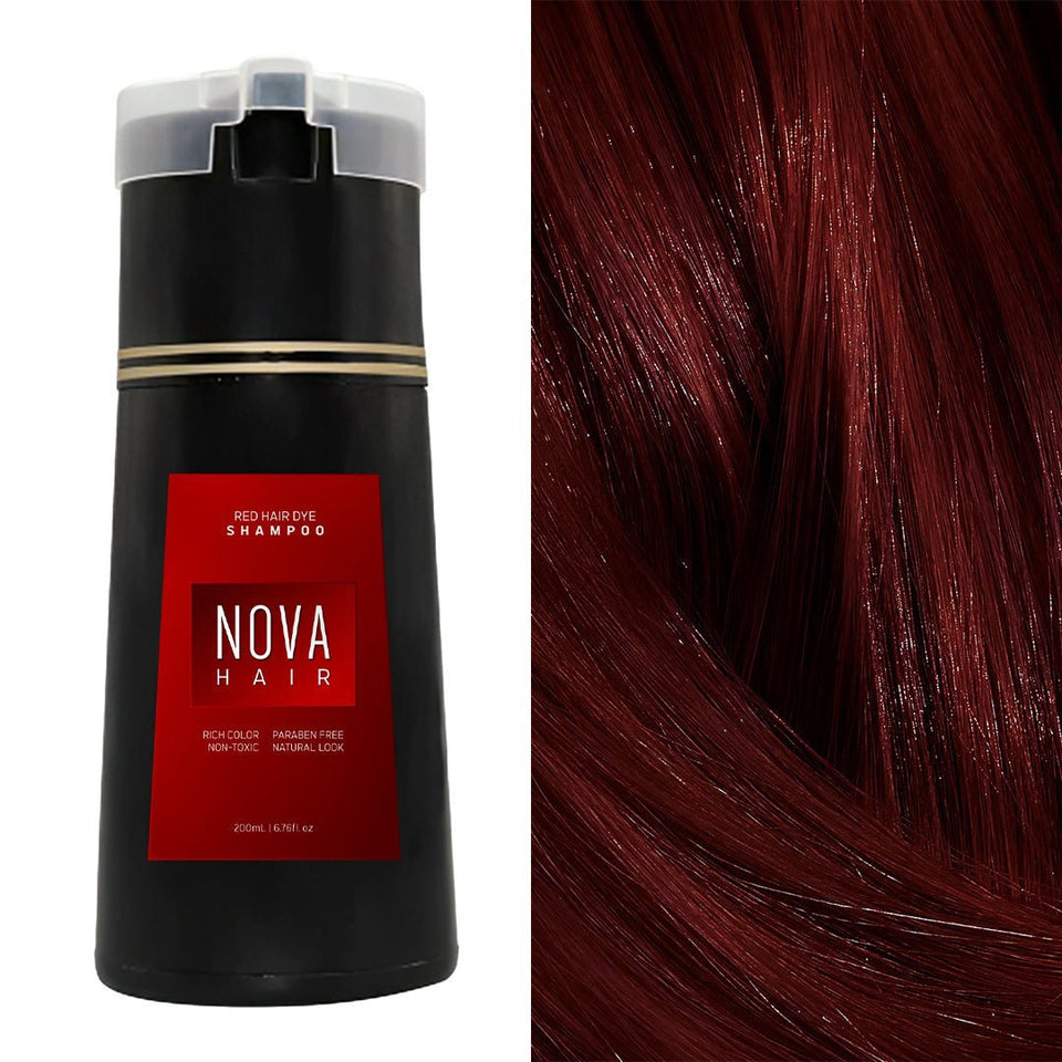 Hair Dyeing Hair Care Shampoo 3-in-1 Natural Fast White Hair Dyed Black Hair.