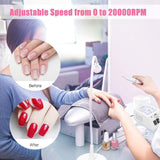 Electric Nail Drill Professional Machine Manicure Pedicure Portable Nail File UK