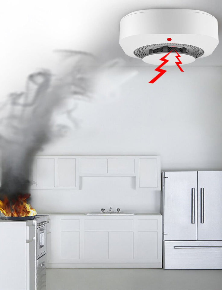 Home Fire Alarm Independent Smoke Detector Gas Sensor Smoke Alarm Fireangel UK