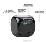 LED Projection Alarm Clock Digital LCD Display Voice Talking Weather Snooze USB