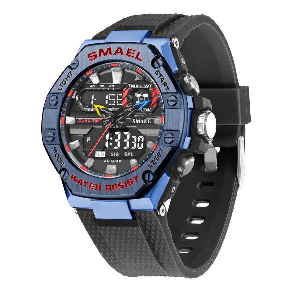 Digital Alloy Electronic Watch Men.